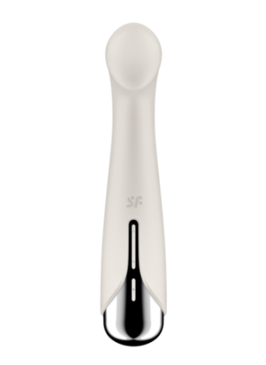 Vibromasseur point G tête rotative blanc USB Spinning g-spot 1 Satisfyer - CC597857